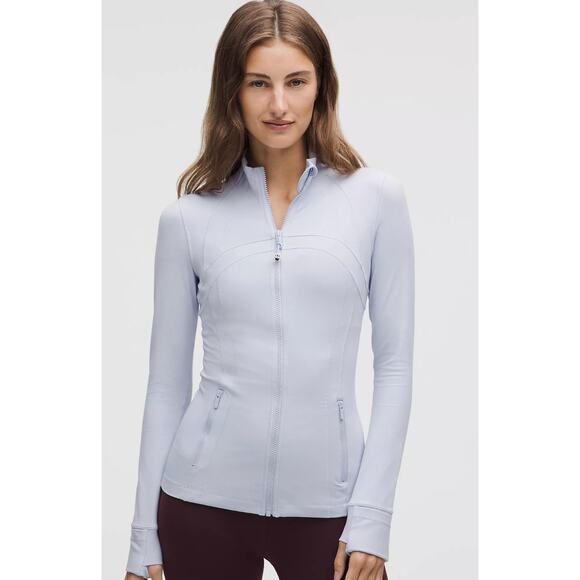Lululemon Define Jacket Nulu Serene Blue Size 6 NWT - Picture 1 of 7